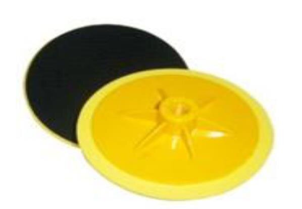 St&uuml;tzteller Poliermaschine Klett 150 mm M14 ohne Loch