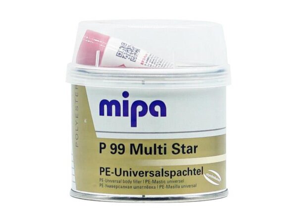 Mipa P 99 Multi Star styrolreduziert PE Autospachtel beige 250 g inkl. H&auml;rter