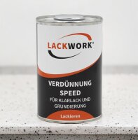 LACKWORK Verd&uuml;nnung Speed f&uuml;r Klarlack und...
