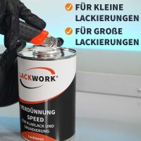 LACKWORK Verd&uuml;nnung Speed f&uuml;r Klarlack und Grundierung 1,0 L