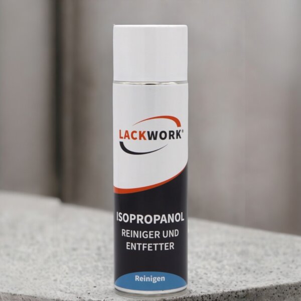 LACKWORK Isopropanol Reiniger und Entfetter Spr&uuml;hdose 500 ml