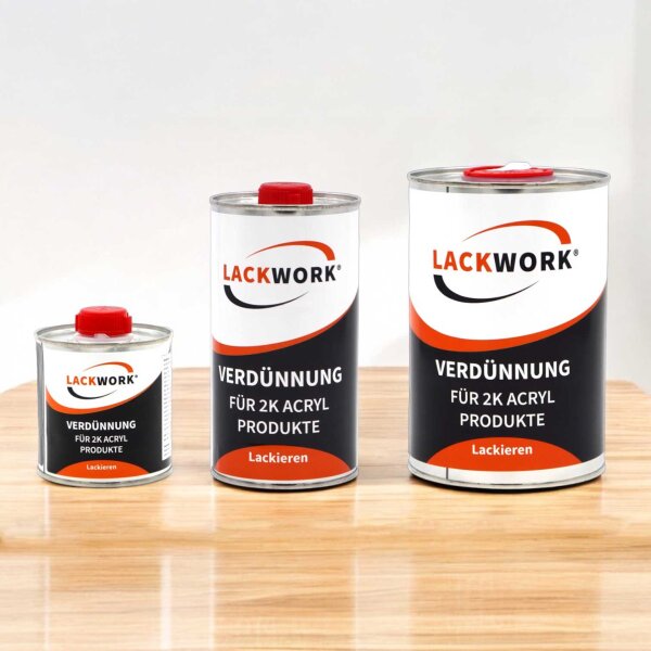 LACKWORK Verd&uuml;nnung f&uuml;r 2K Acryl Produkte