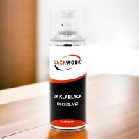 LACKWORK 2K Klarlack Hochglanz Spr&uuml;hdose 400 ml