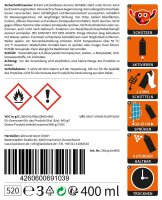 LACKWORK 2K Klarlack Hochglanz Spr&uuml;hdose 400 ml