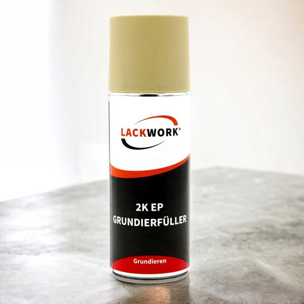 LACKWORK 2K EP Grundierf&uuml;ller Spr&uuml;hdose 400 ml mit H&auml;rter