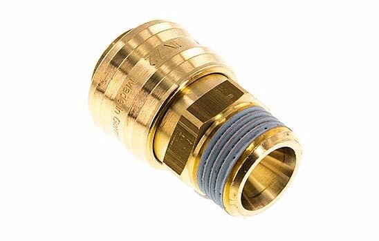 Kupplungsdose Au&szlig;engewinde 1/2 NW 7,2