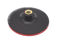St&uuml;tzteller D&uuml;nn f. Poliermaschine Klett 125 mm...