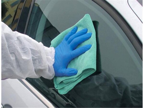 Microfasert&uuml;cher (3-er Pack) 40 x 40cm gr&uuml;n